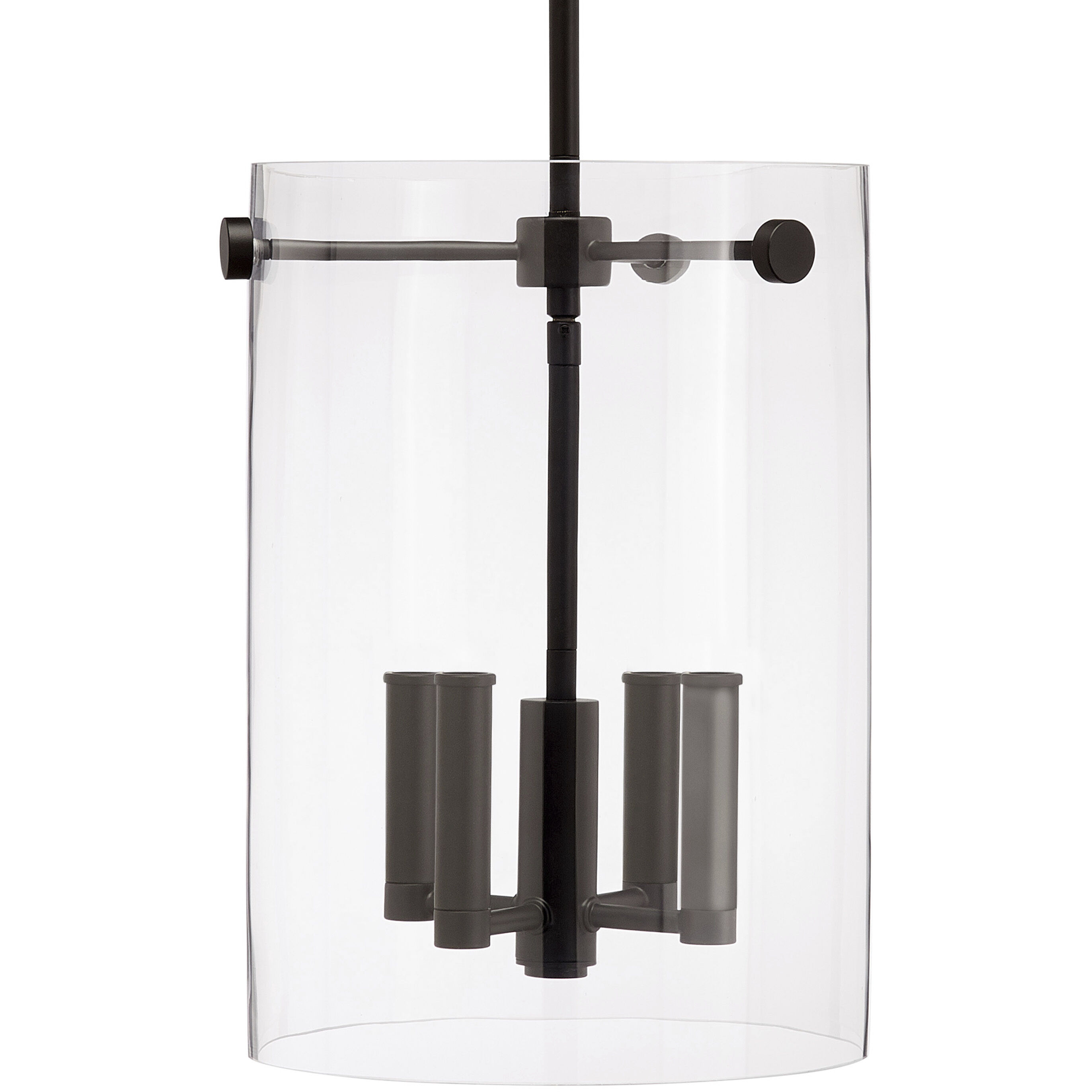 Vissi 4 Light 10 inch Matte Black Pendant Ceiling Light